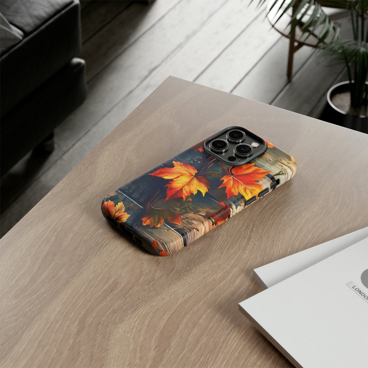 Leaf  Pattern Tough Case