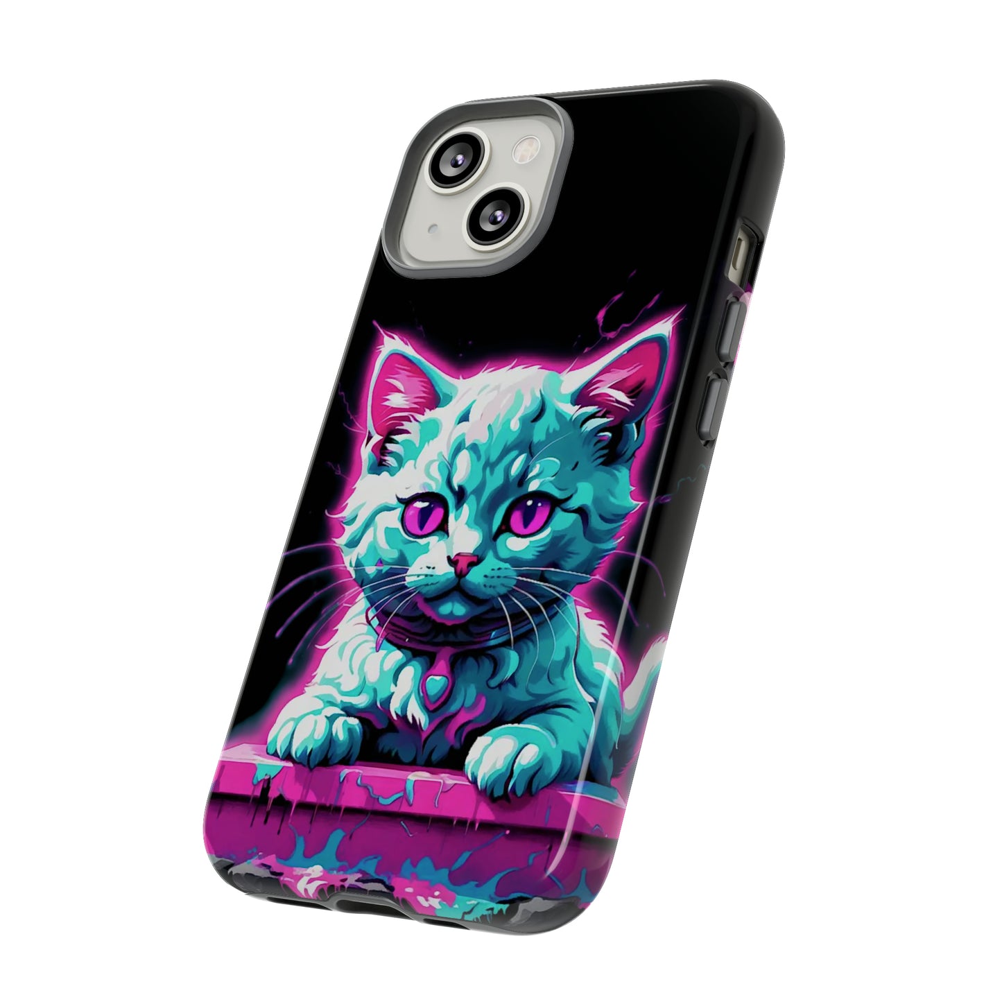 Neon Cat Tough Case