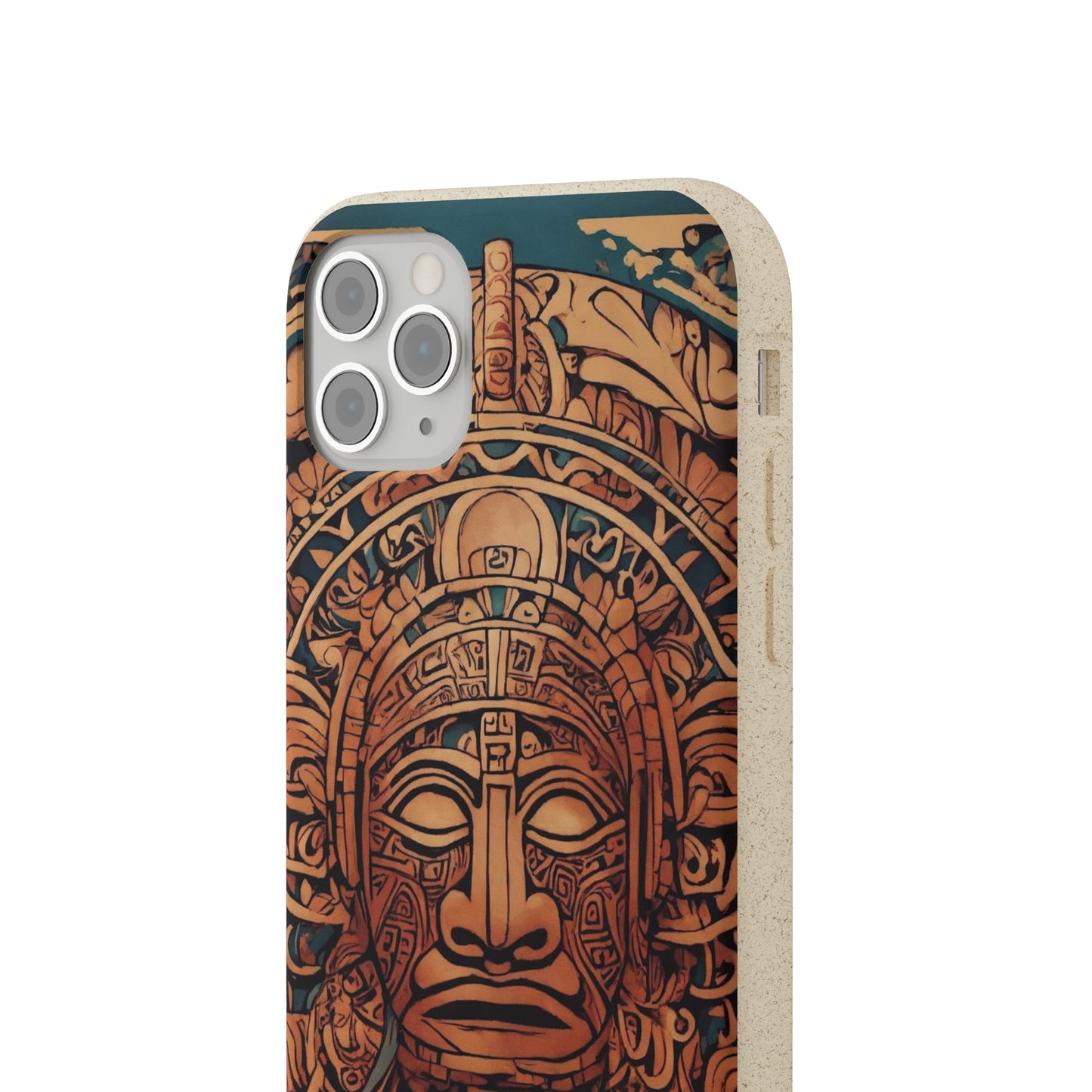 Marquesan Tattoo Style Biodegradable Case