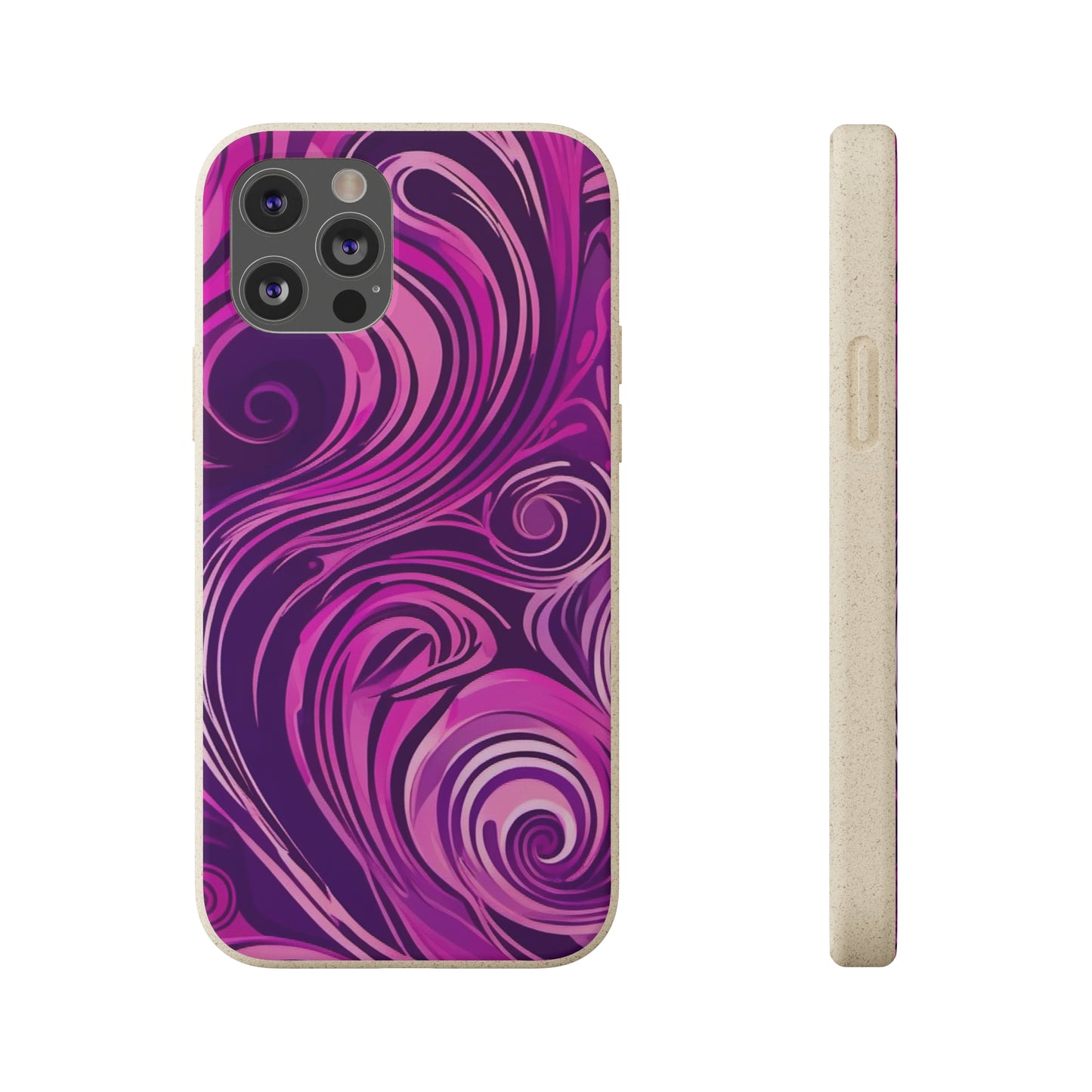 Abstract Illusions Biodegradable Case