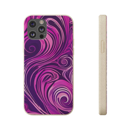 Abstract Illusions Biodegradable Case