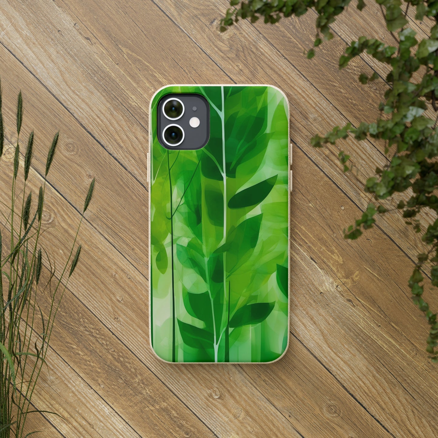 Leafy Elegance Biodegradable Case