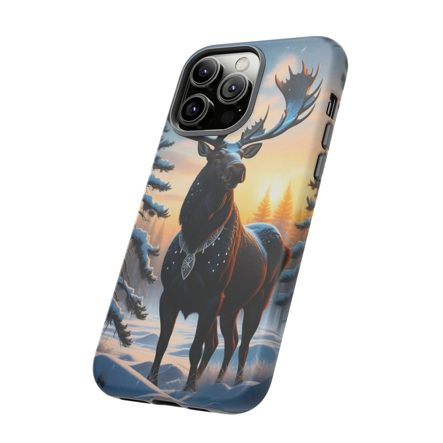 Winter Moose Tough Case