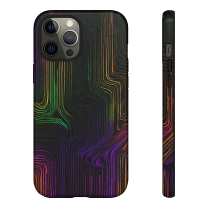 Violet Art Pattern Tough Case