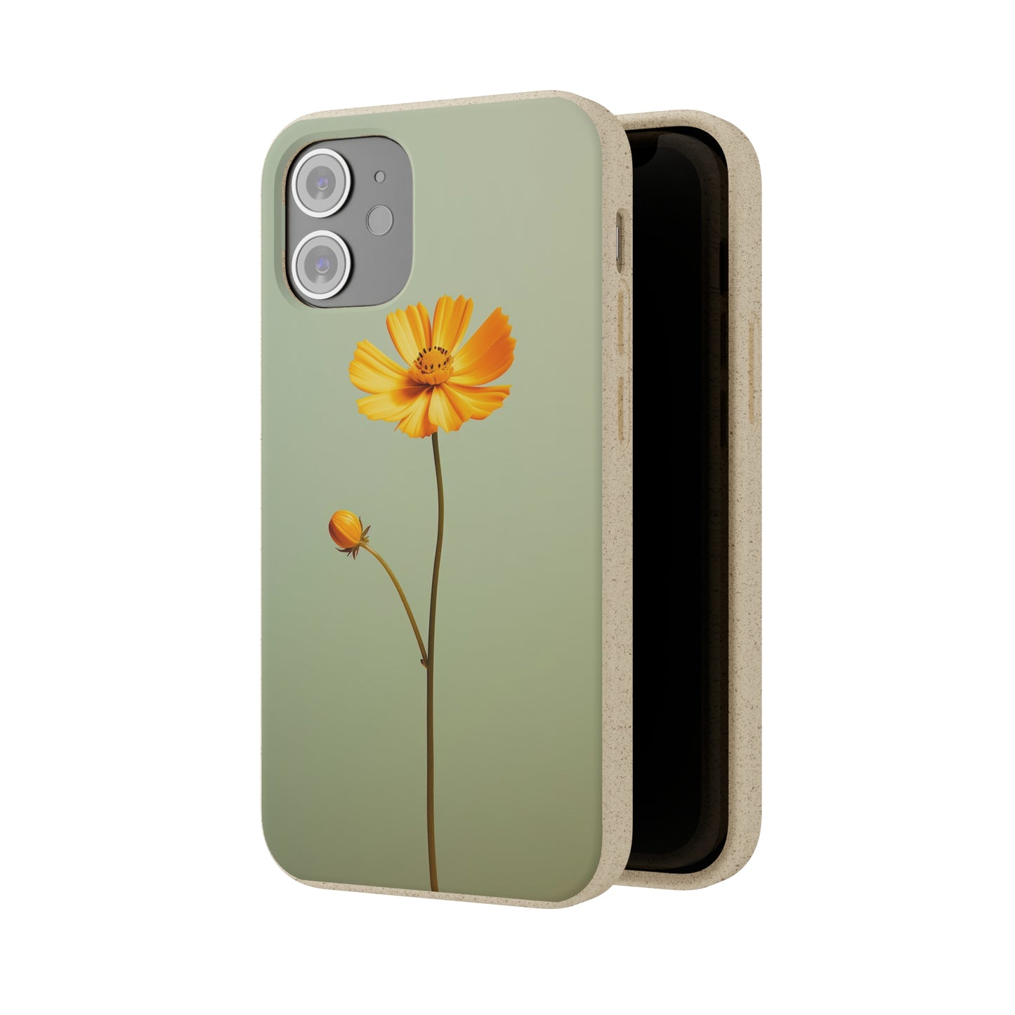 Lone Flower Biodegradable Case