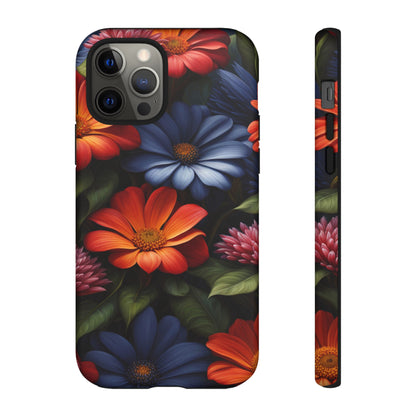 Flame Flowers Tough Case