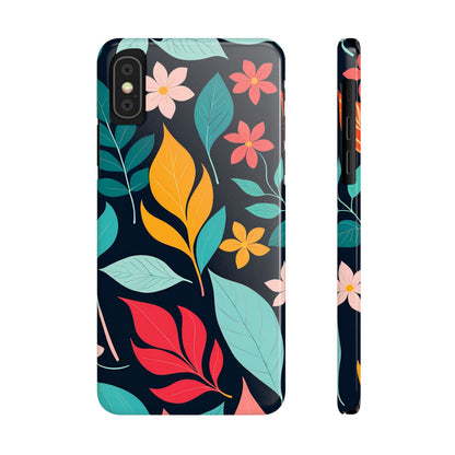 Flower Leaf Slim Phone Case