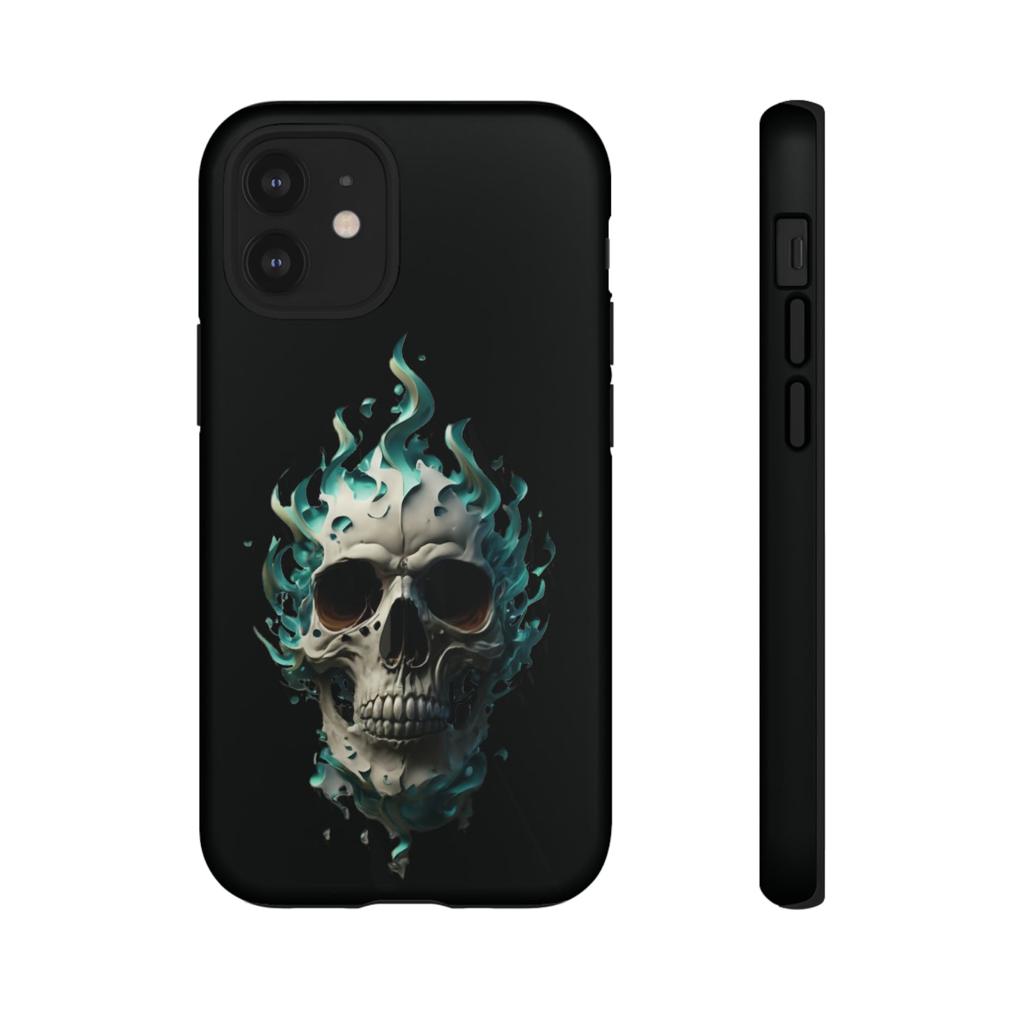 Flaming Skull Tough Case