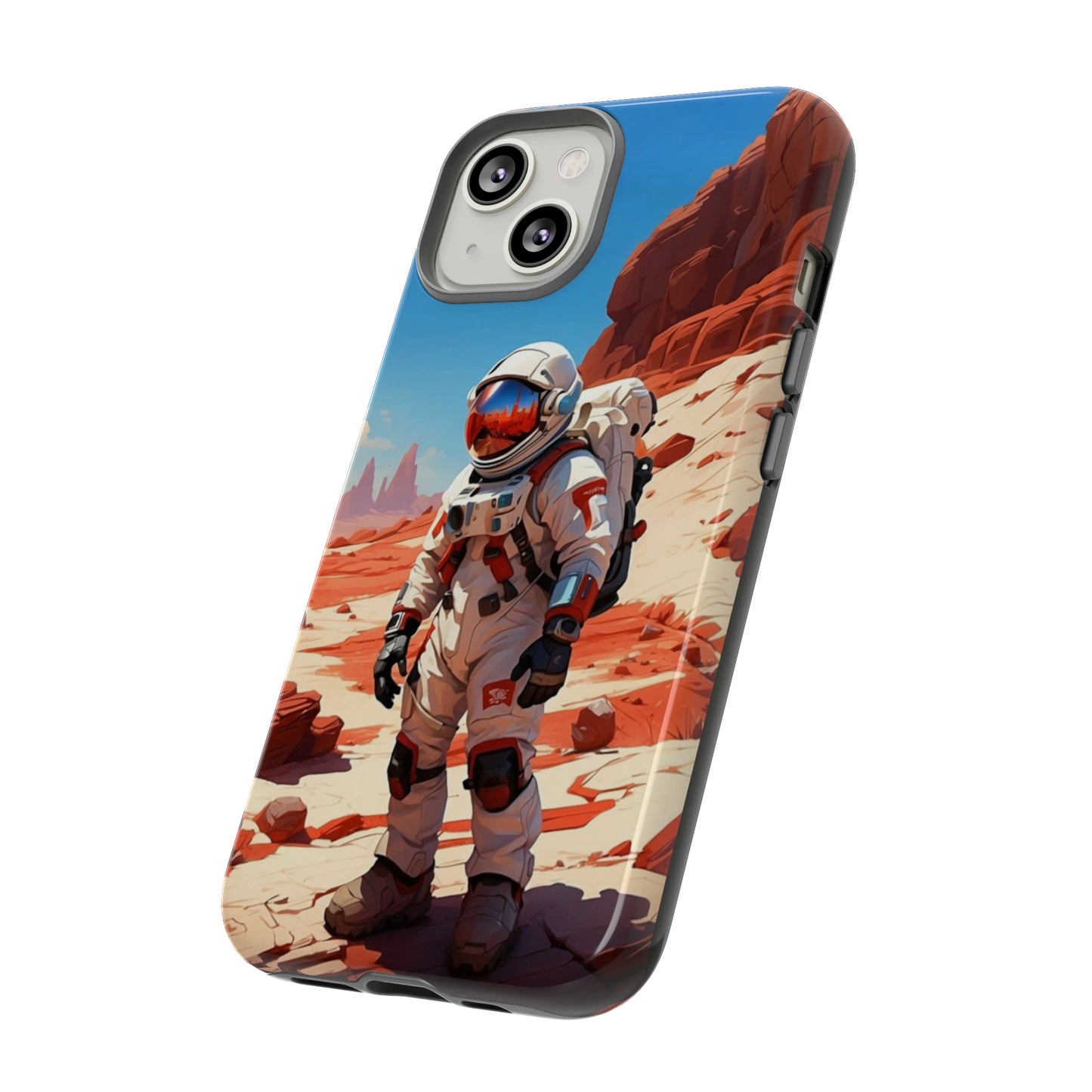 Astronaut on mars Tough Case