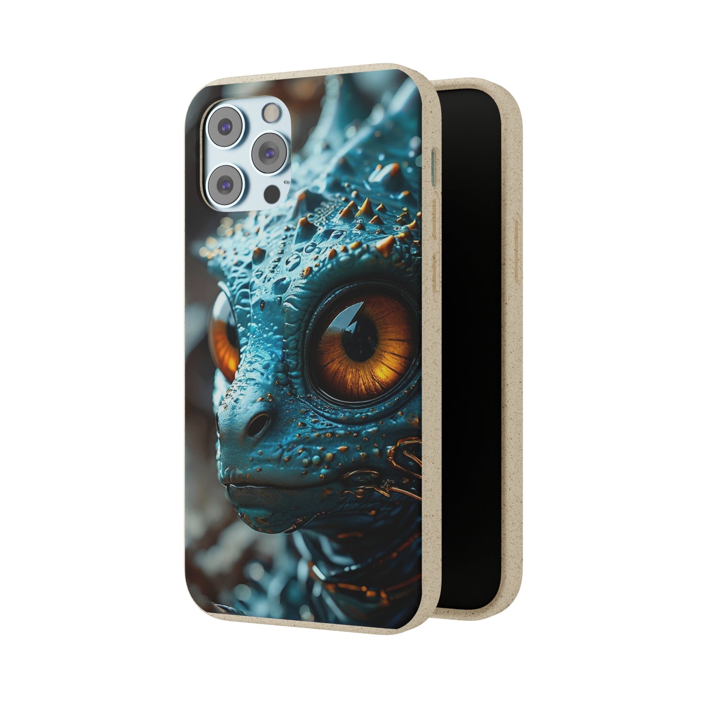 Curious Gecko Biodegradable Case