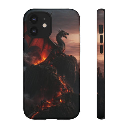 Dragon on mountain Tough Case