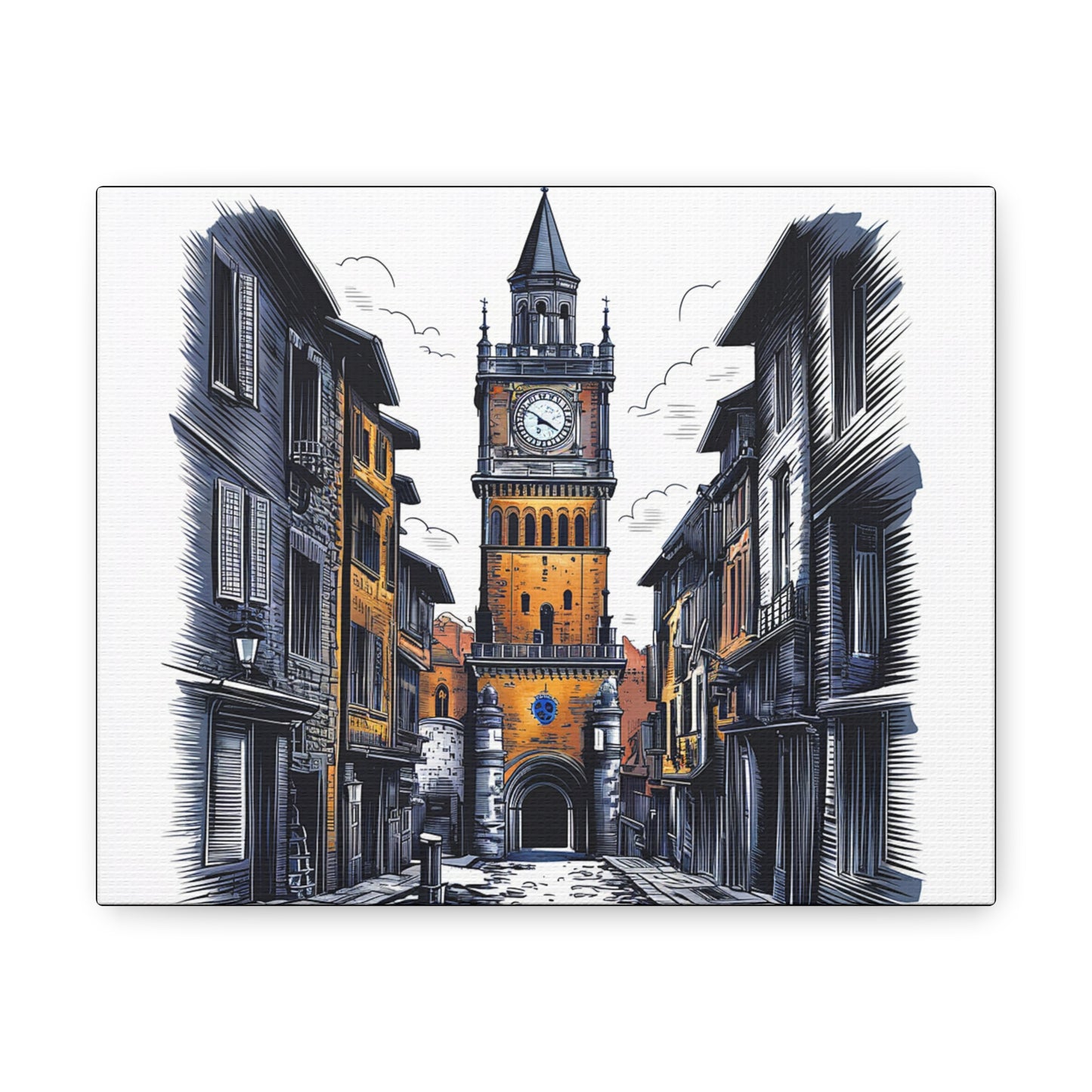 Watch Tower Canvas