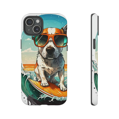 Dog Surfer Tough Case