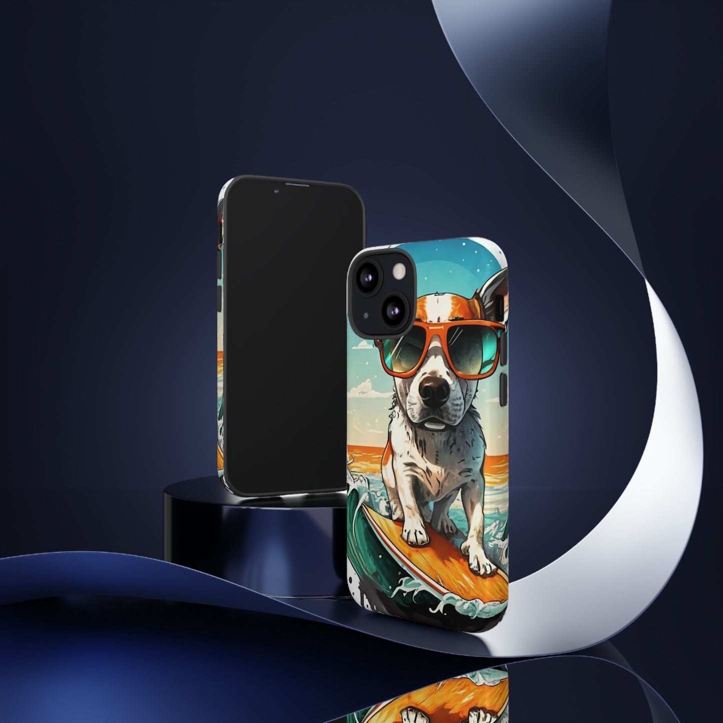 Dog Surfer Tough Case