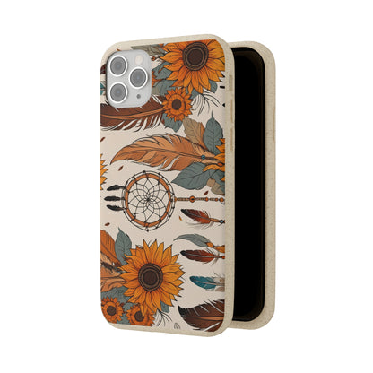 Floral Art Biodegradable Case