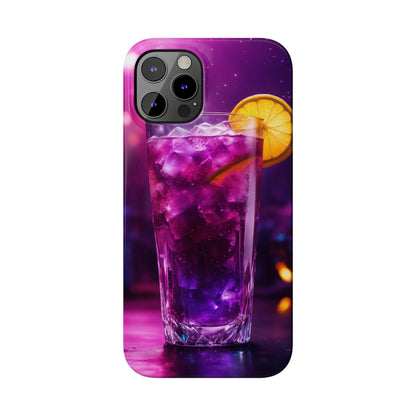 Purple Drink Slim Phone Case - Colorwink