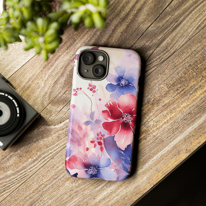 Floral I-phone Tough Case