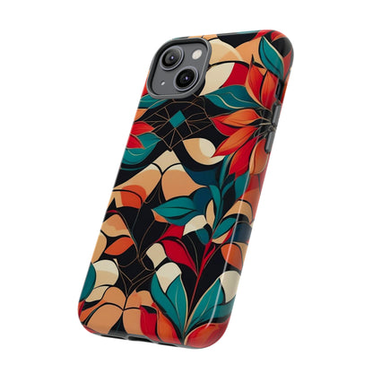 Flower Pattern Art Design Tough Case