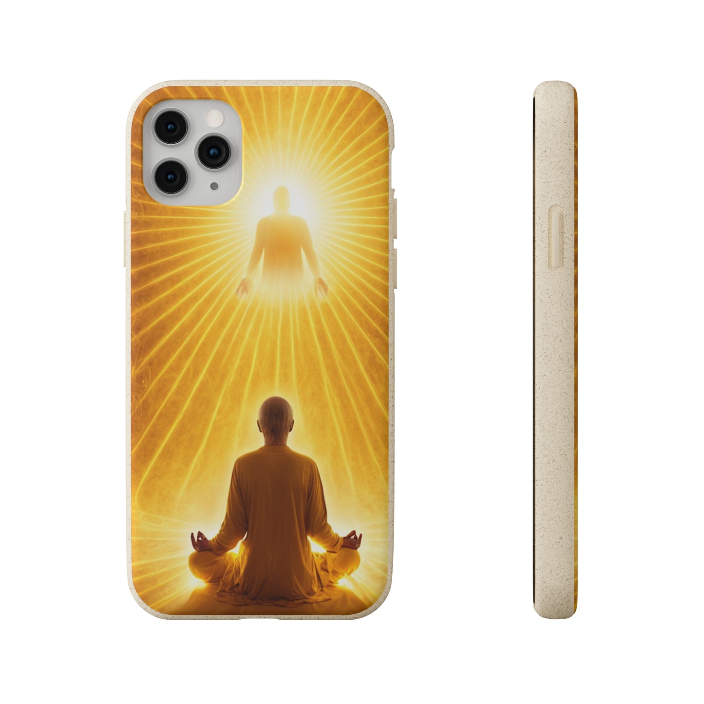 Meditative Monk Biodegradable Case