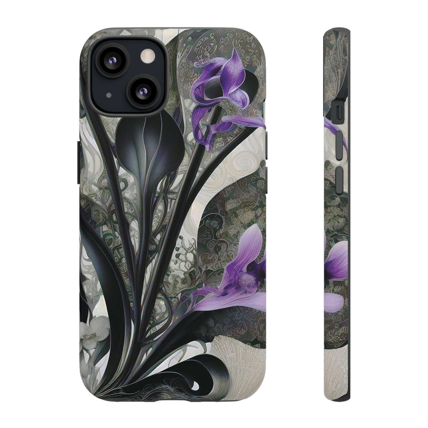 Black Orchid Tough Case