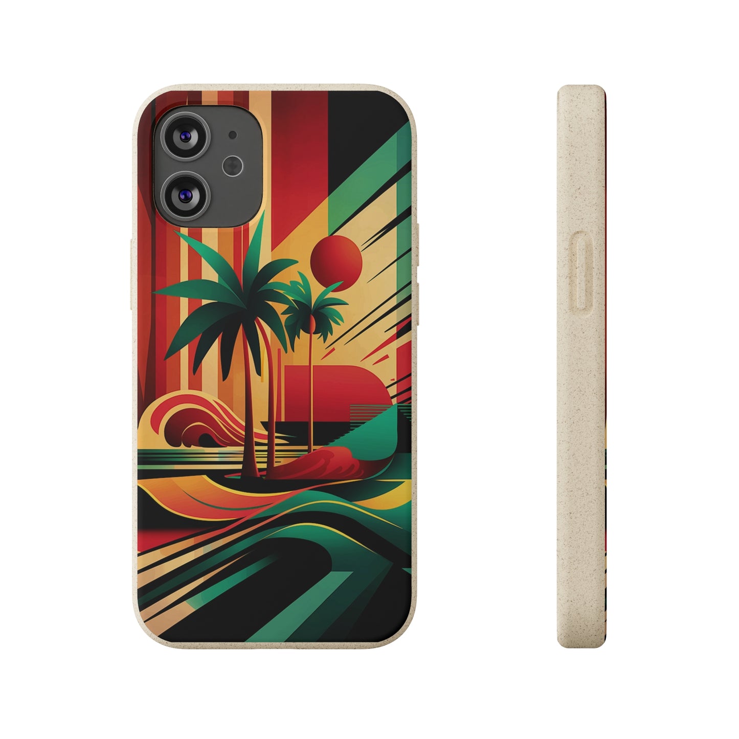 Beach Painting Biodegradable Case