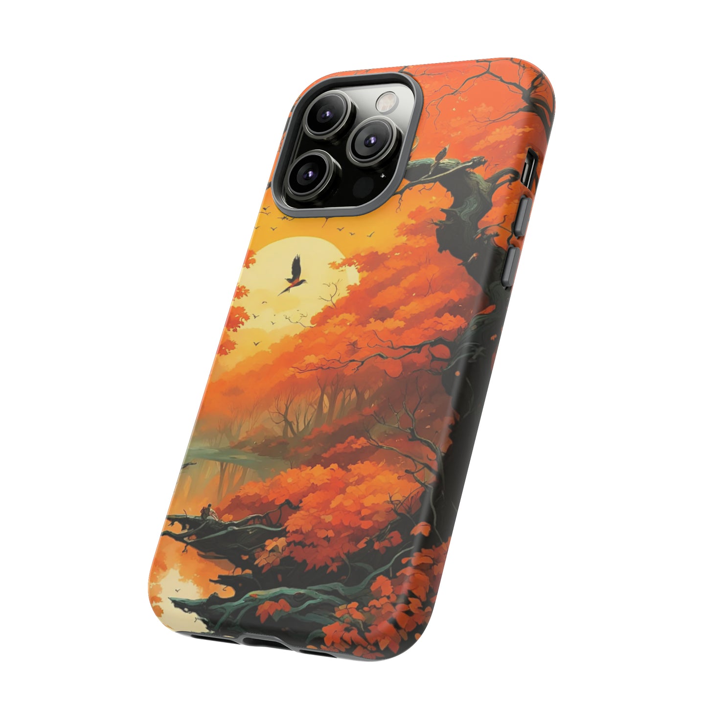 Sunset Tree Tough Case