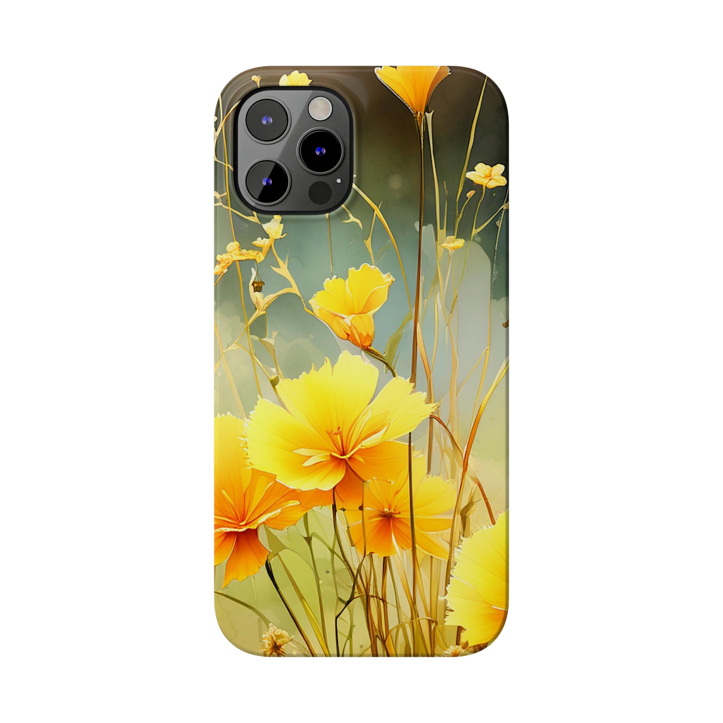 Wild Flower Slim Phone Case - Colorwink