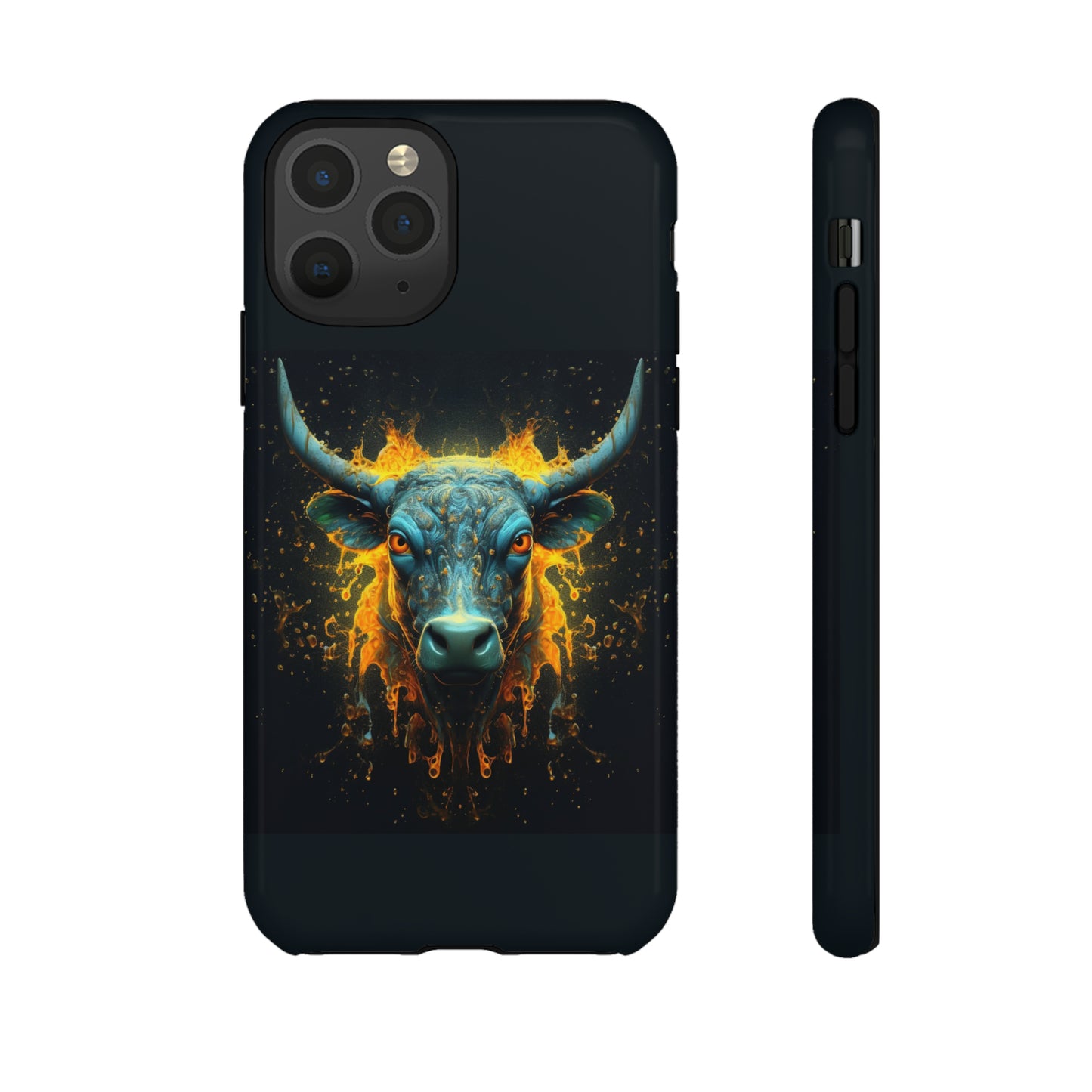 Bull Face Yellow Tough Case