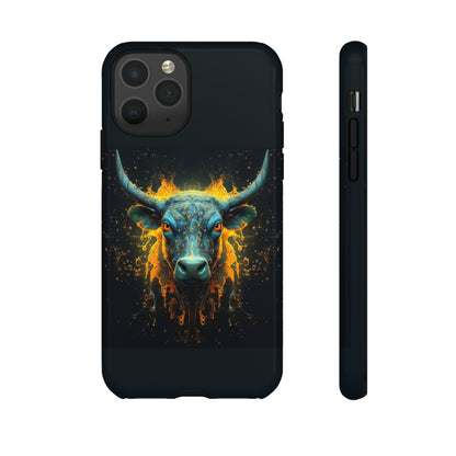 Bull Face Yellow Tough Case