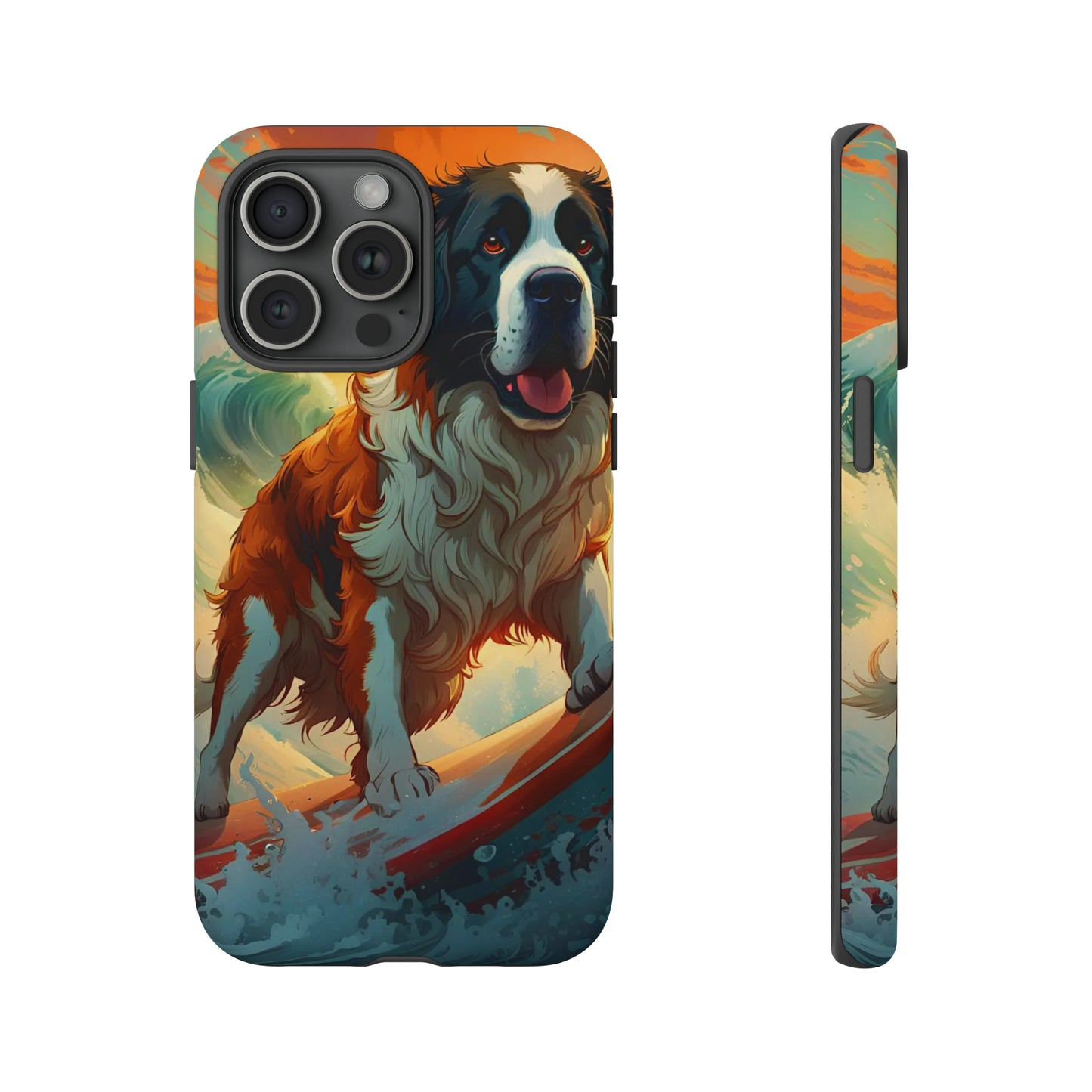 The Dog Surfer Tough Case