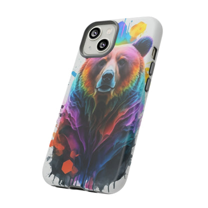 Trippy Bear Tough Case - Colorwink