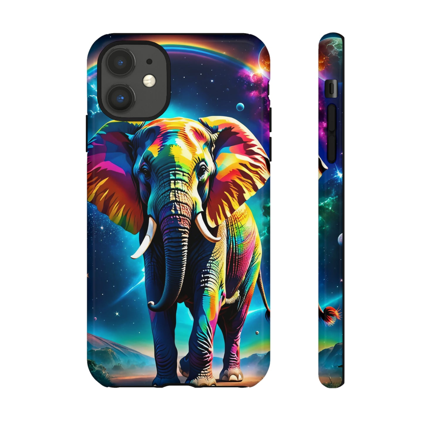 Psychedelic Elephant Tough Case