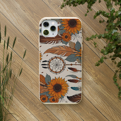 Floral Art Biodegradable Case