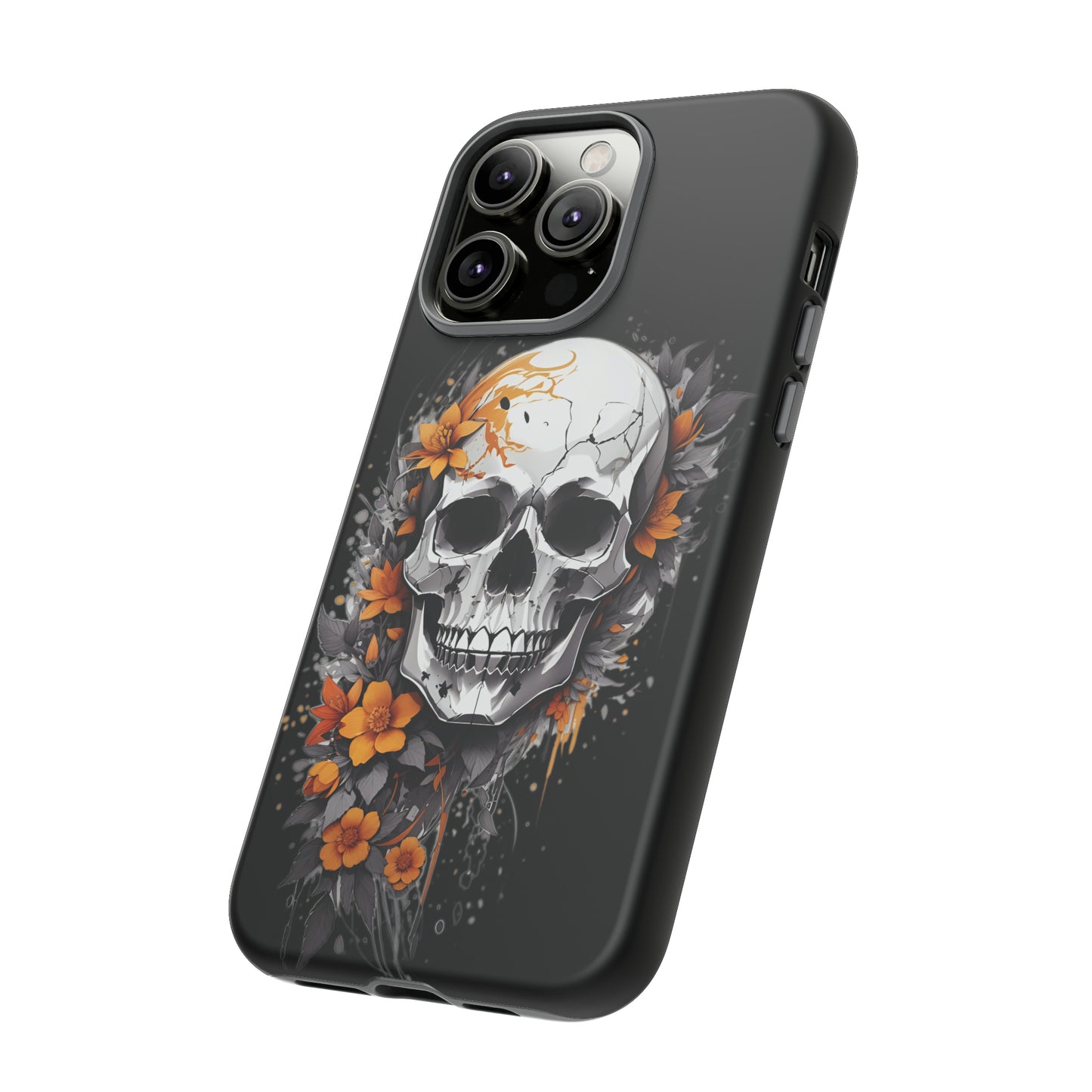 Skulls and Flowers Tough Case