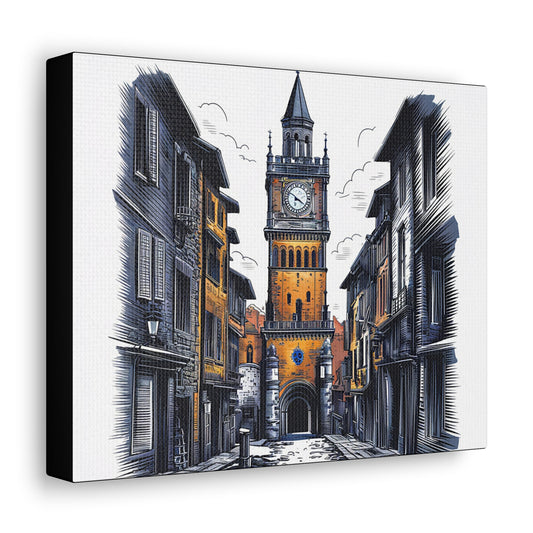 Watch Tower Canvas