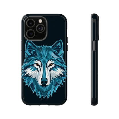 Cubism Wolf Art Tough Case