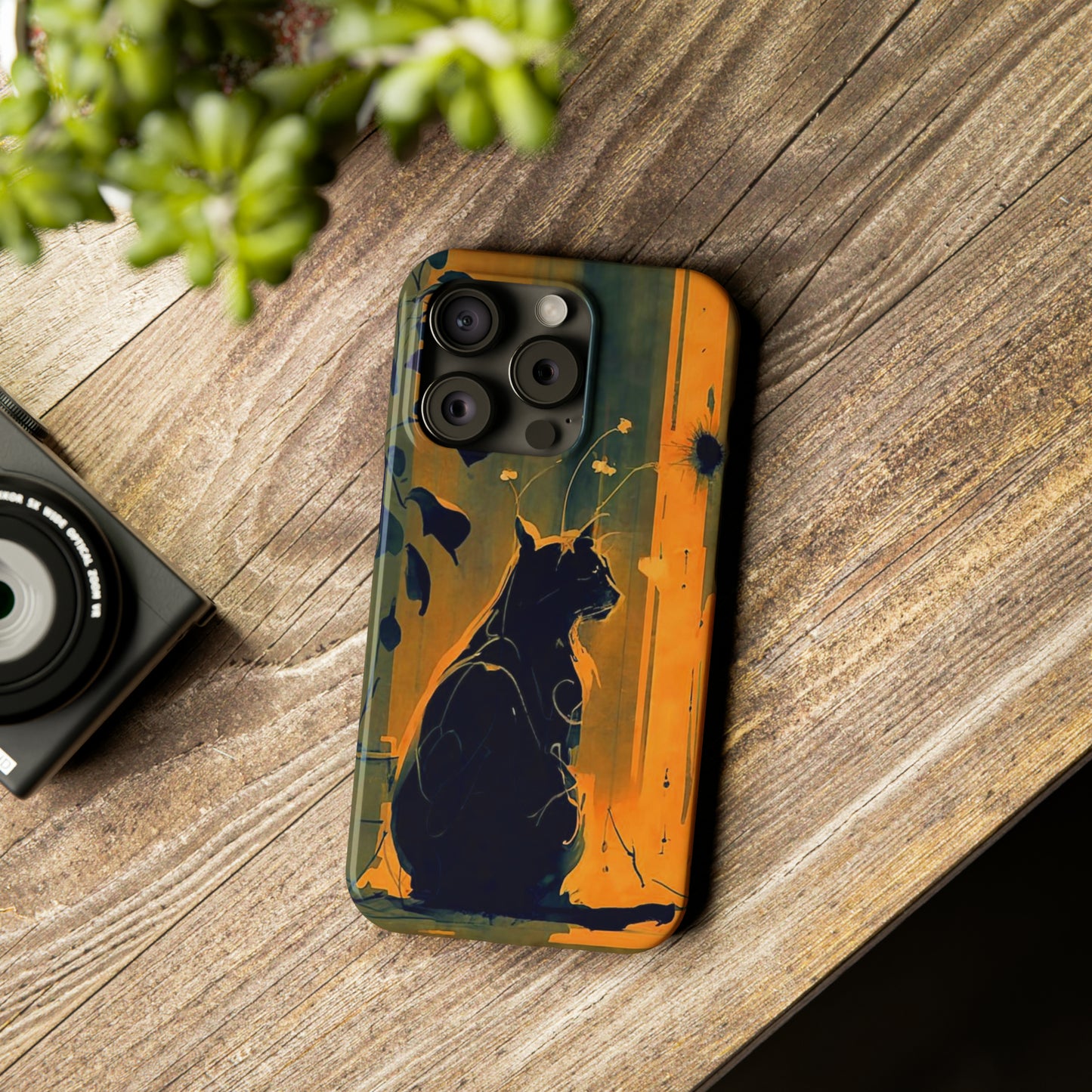 Cat Slim Phone Case - Colorwink