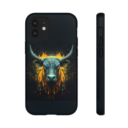 Bull Face Yellow Tough Case