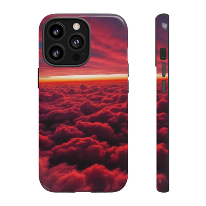 Red Clouds Tough Case