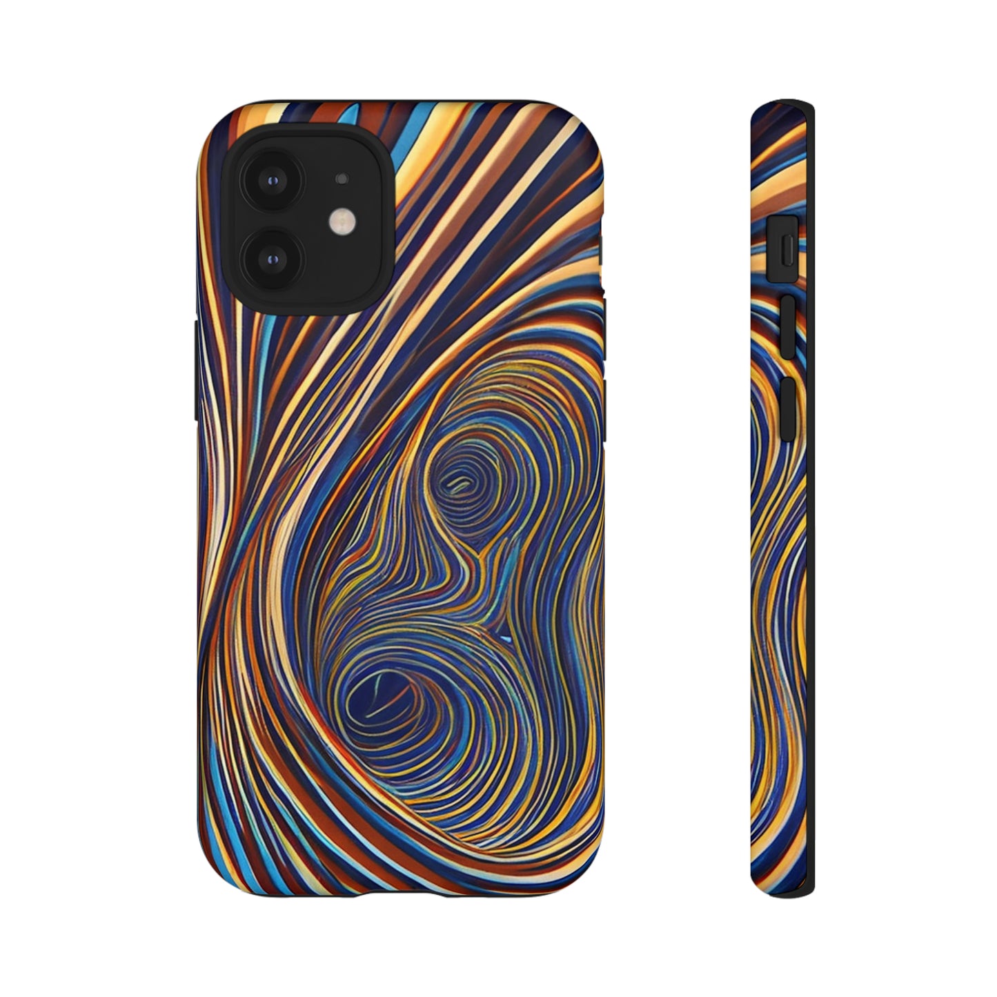 Spiral illusion Pattern Tough Case