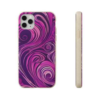 Abstract Illusions Biodegradable Case