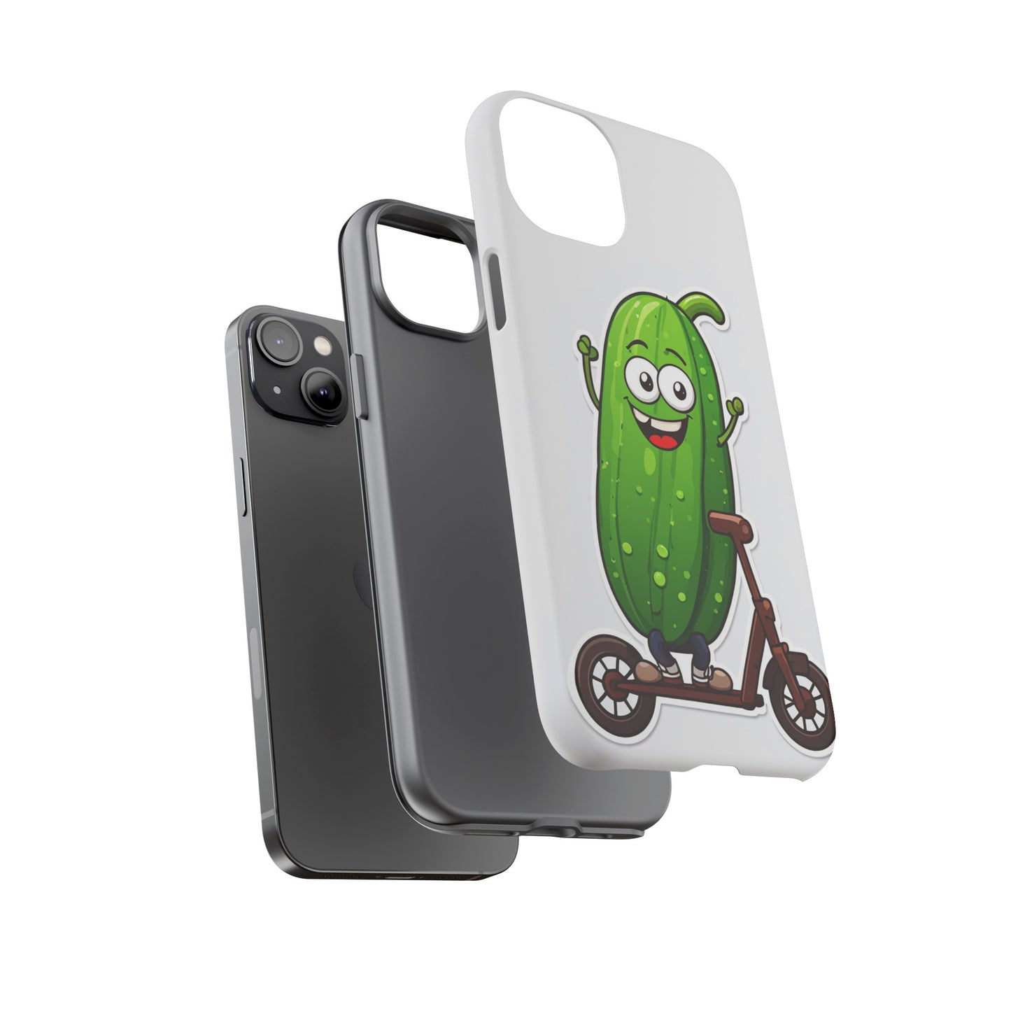 Cucumber on Scooter Tough Case