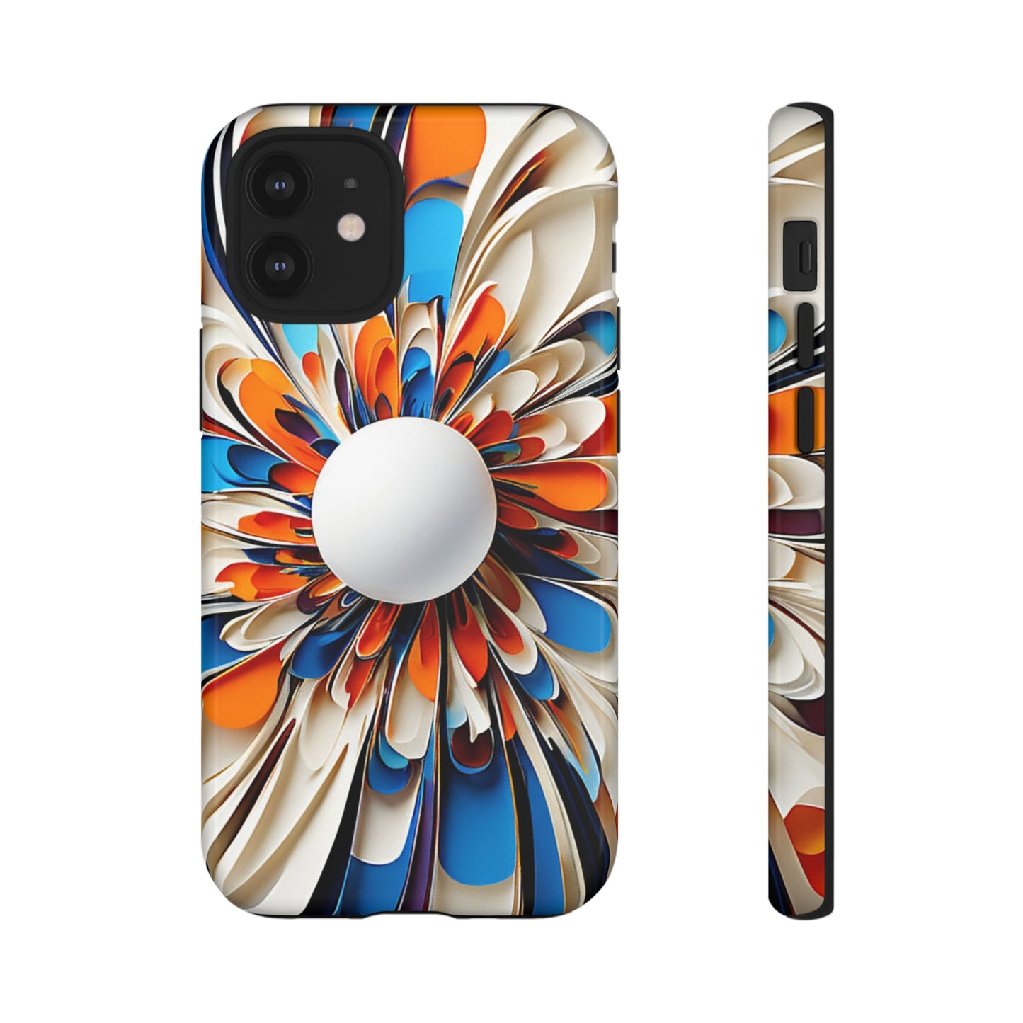 White Flower Tough Case