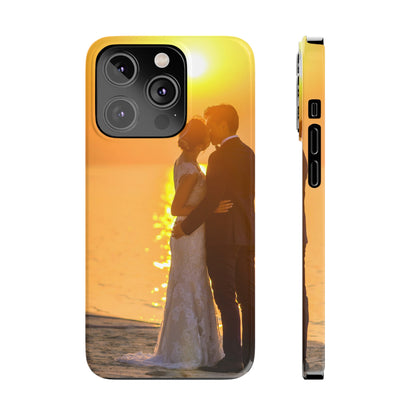 Just Married Slim Phone Case