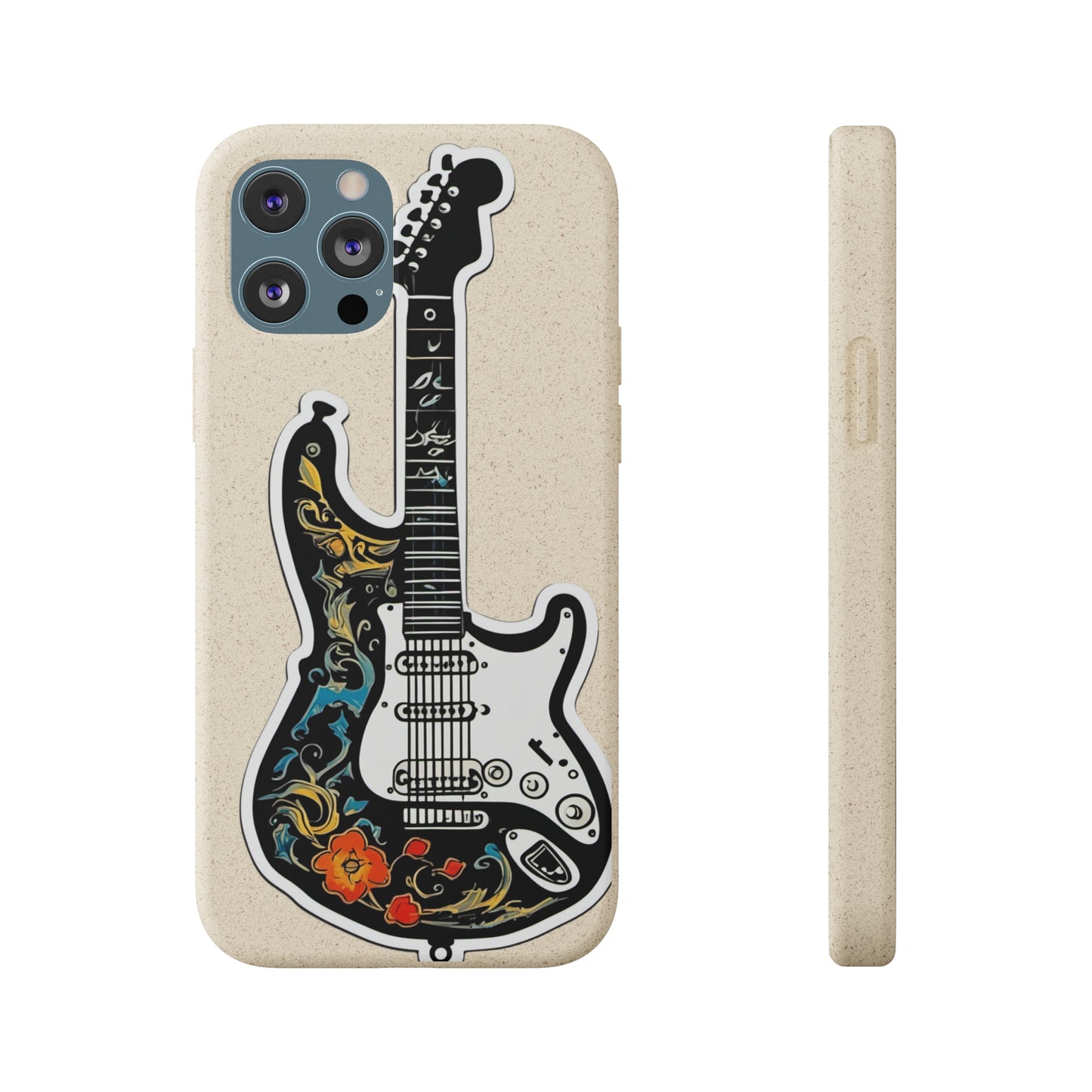 Artistic Guitar Trendy Biodegradable Cases