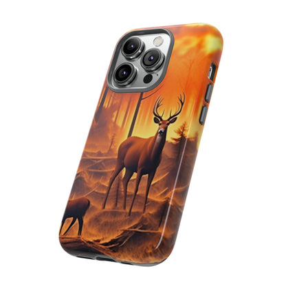 Deer Painting Tough Case