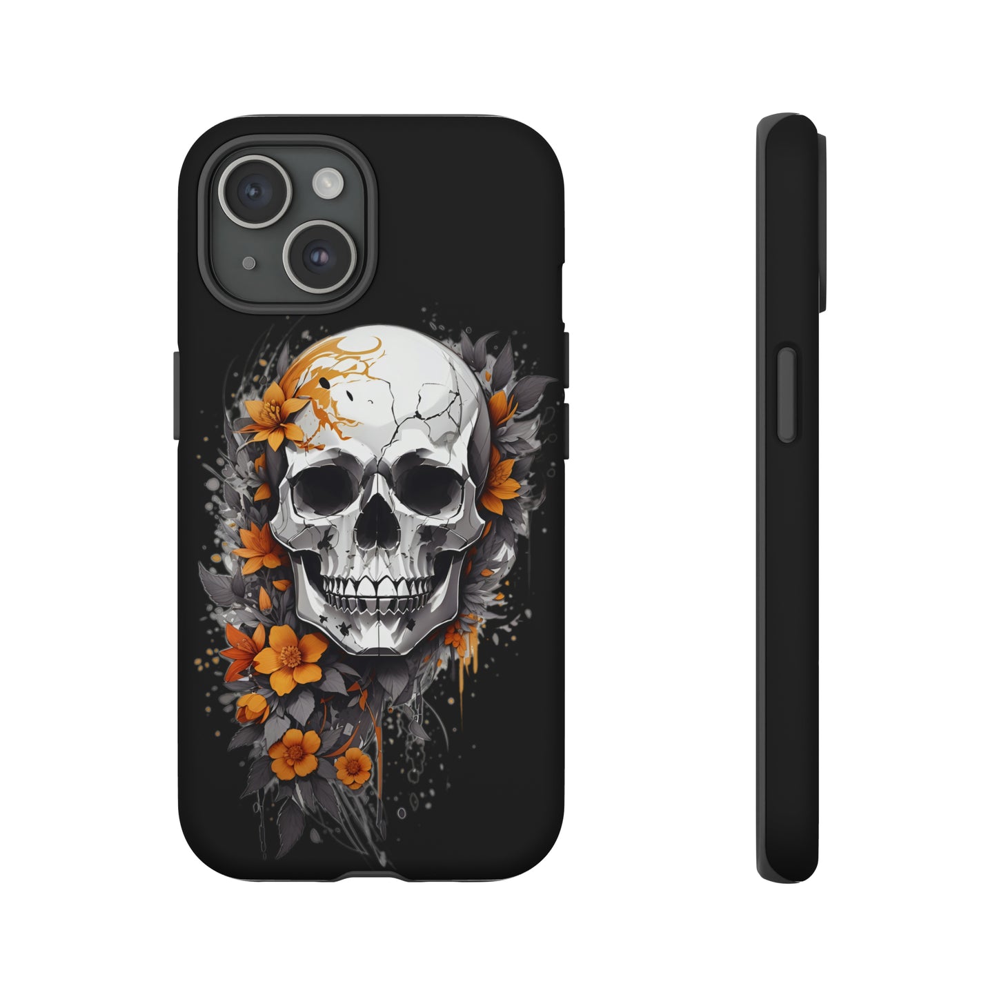 Skulls and Flowers Tough Case