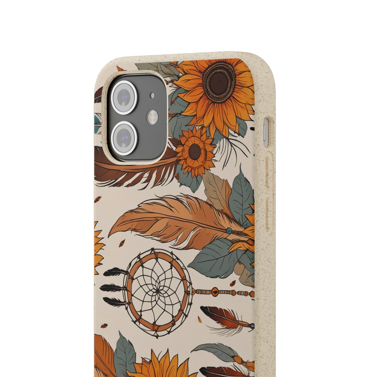 Floral Art Biodegradable Case