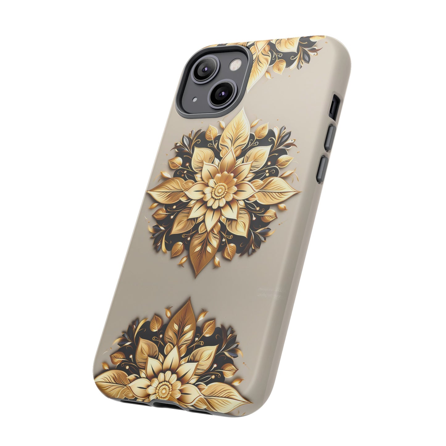 Golden Flower Tough Case