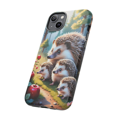 Adorable Hedgehog Family  Tough Case